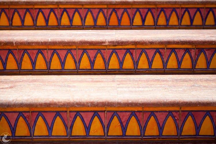 kolorowe schody Teneryfa
