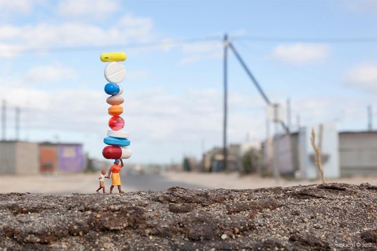 fotograf slinkachu | little people project