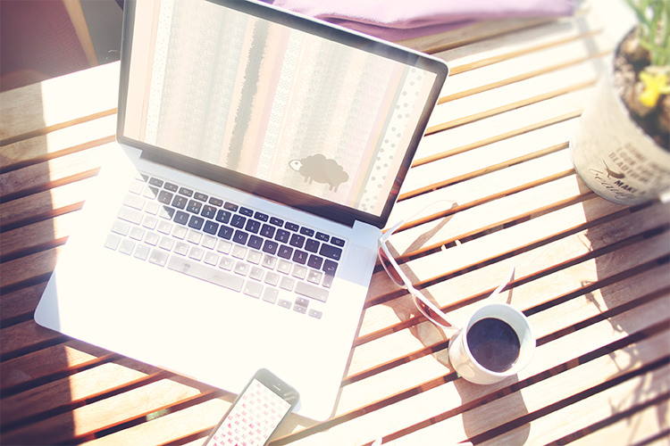 minimalistyczne tapety na pulpit akwarele