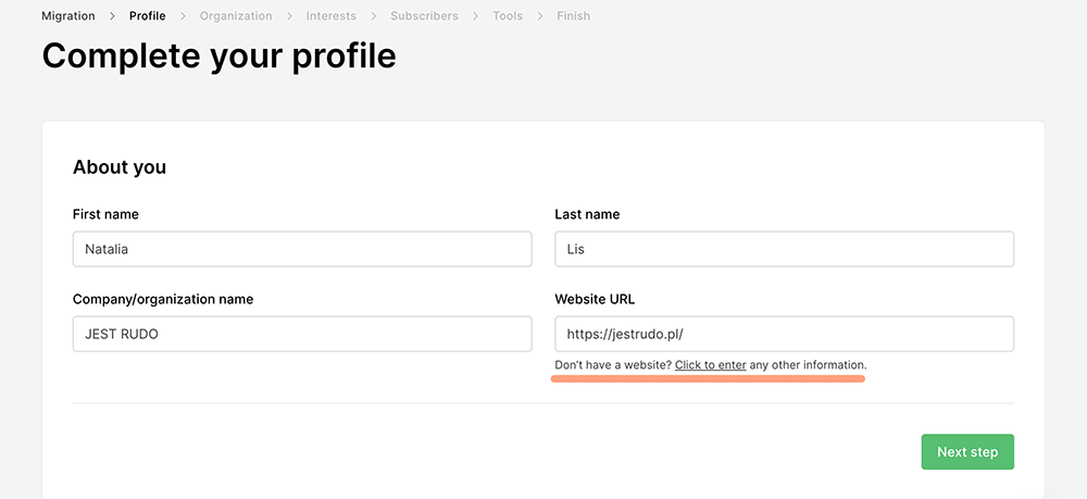 step by step free newsletter